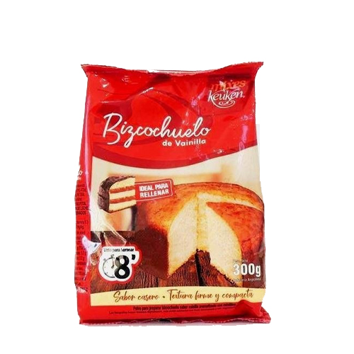 PREMEZCLA BIZCOCHUELO VAINILLA 12x 250G